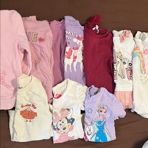 Assorted Kids Graphic T-Shirts and Sweatshirts